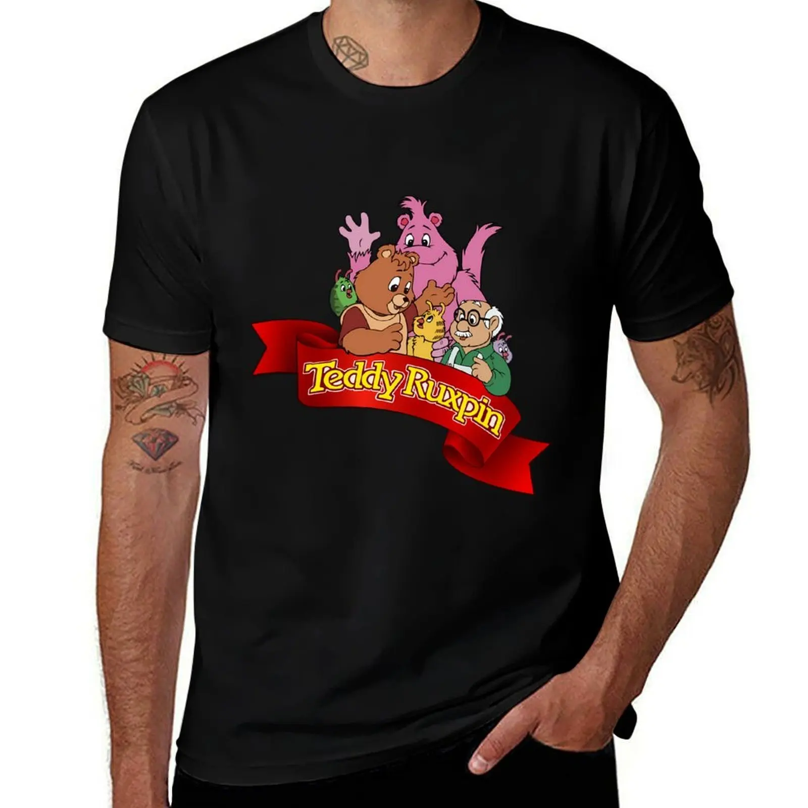 

Teddy Ruxpin Cadeau Halloween Thanksgiving Jour De Nol T-Shirt custom shirt blanks basketball graphic tees mens tall t shirts