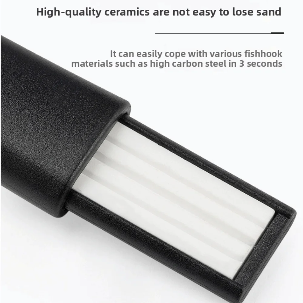 Portable Design Fishing Hook Sharpener Telescopic Function Sharpening Tool Portable Hook Sharpener Mini Size Pocket Size