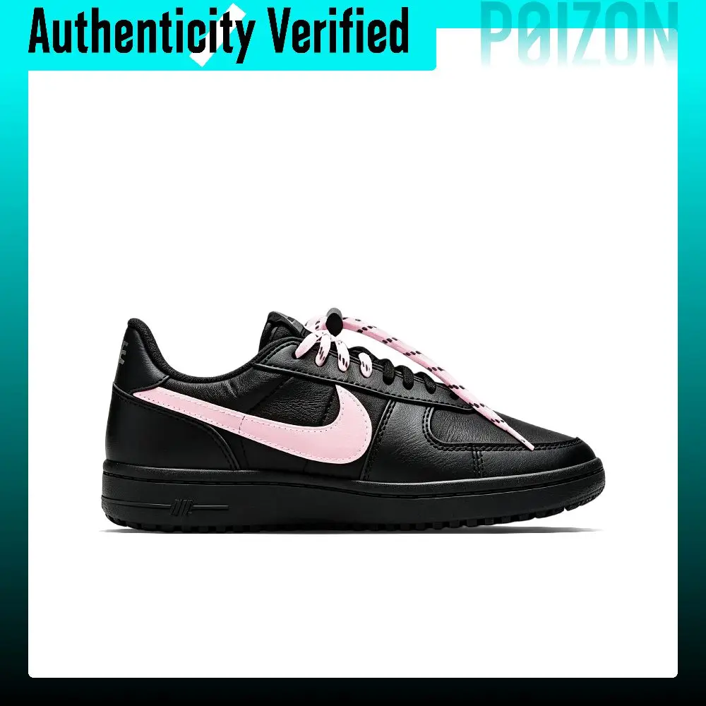 Nike Field General '82 Skate Shoes Unisex Low-top Black/Pink FZ5593-001(Team732-)