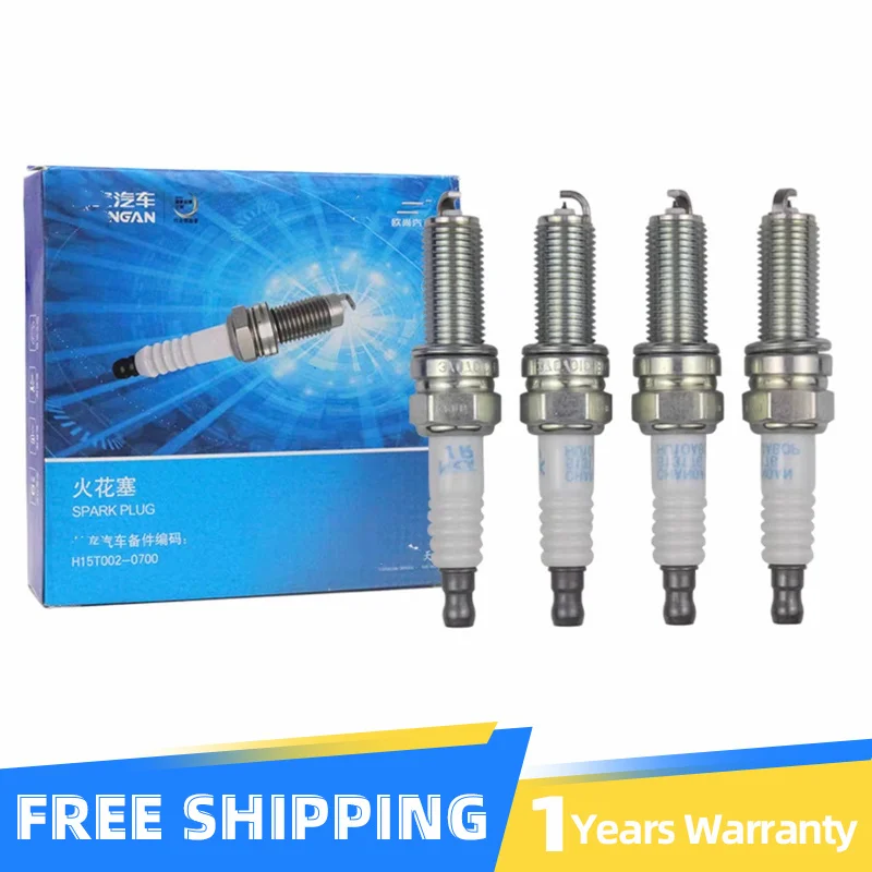 Original 3707010-B07 H15t002-0700 4pcs/ Spark Plug Untuk CHANGAN CS55/CS35/CS75/A800/CX70T 1.5T