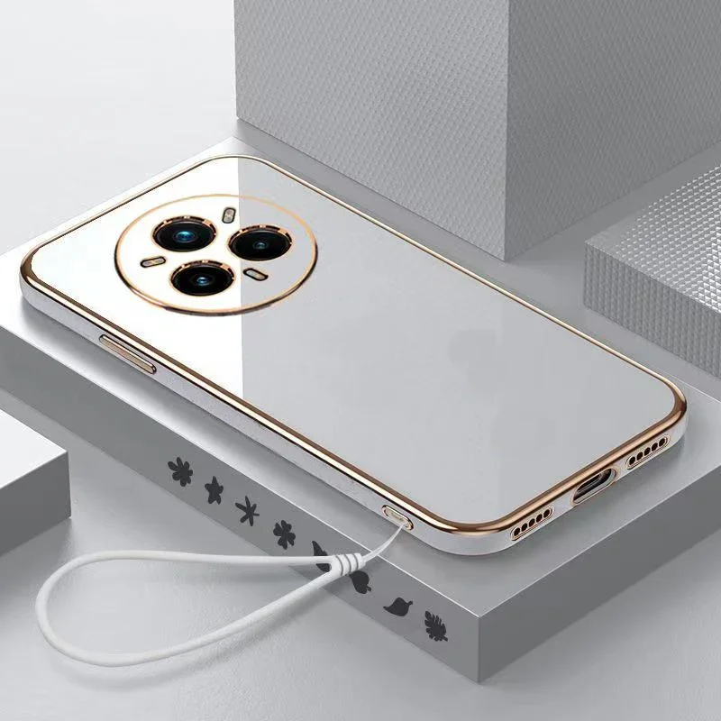 Para realme 14 pro + caso realme 14 pro plus caso de telefone realme14 proplus capa 14pro + luxo chapeamento à prova de choque capa traseira