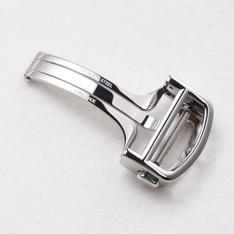 100% Original Design Cartier Folding Buckle For Blue Ballons Pasha Santos 14mm 16mm 18mm Press Deployant Watch Buckle