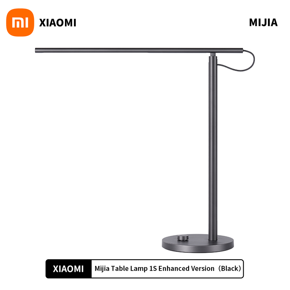  Xiaomi Mijia Desk Lamp 1S Enhanced Version Ra95 LED Adjustable Light 2.4G Wifi Wireless Supports Mihome or Siri Voice Control 1S 