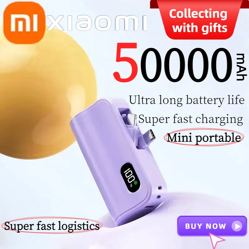 Xiaomi Mini Power Bank 50000mAh 13.78€