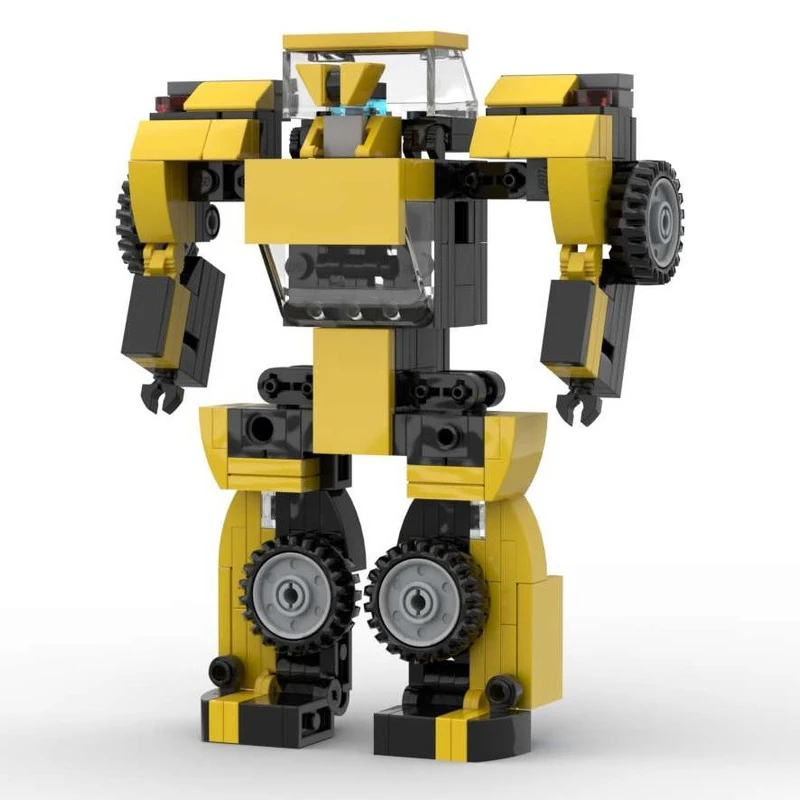 

222 шт. MOC робот-трансформер, строительные блоки, рождественский подарок, средства для распознавания геометрических форм, снятие стресса, сбор