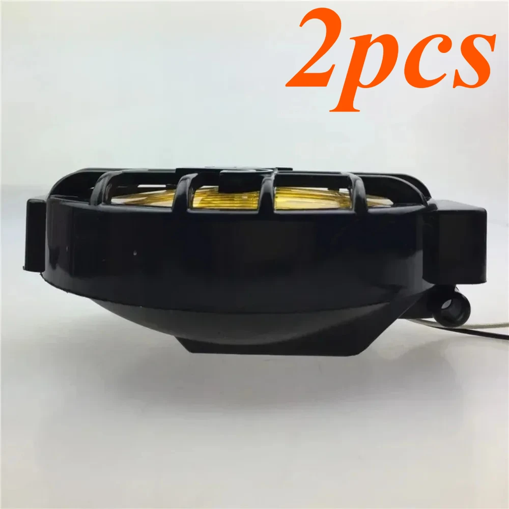2pcs for Car Fog Lights White and Yellow Luggage Rack Lights Plastic Cover Yellow Light Off-road Camping Spotlight