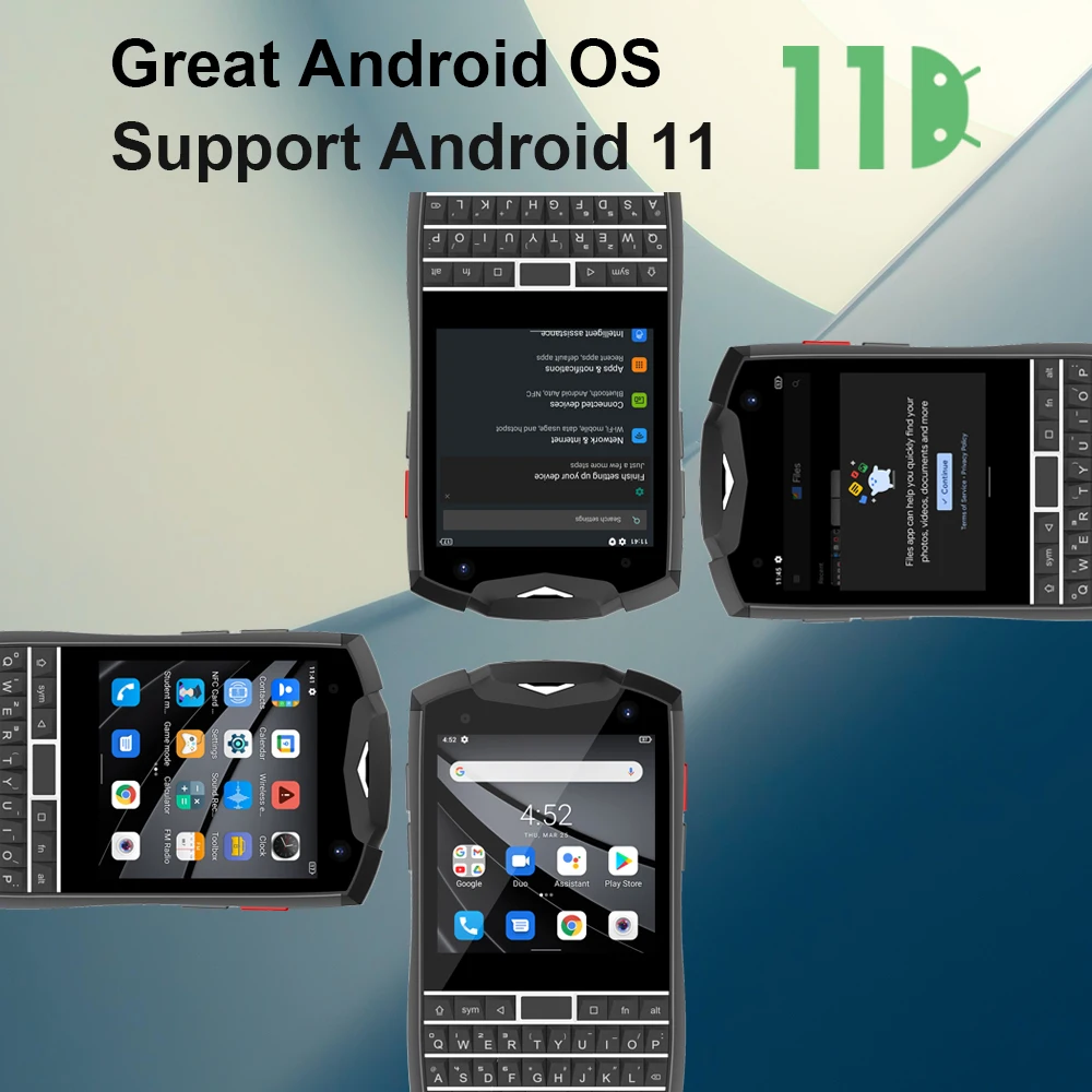 Unihertz Titan Pocket Small QWERTY Смартфон Android 11 6 ГБ 128 ГБ 3,1 дюйма Разблокированная клавиатура с двумя SIM-картами NFC Мобильный телефон 16 МП Телефон