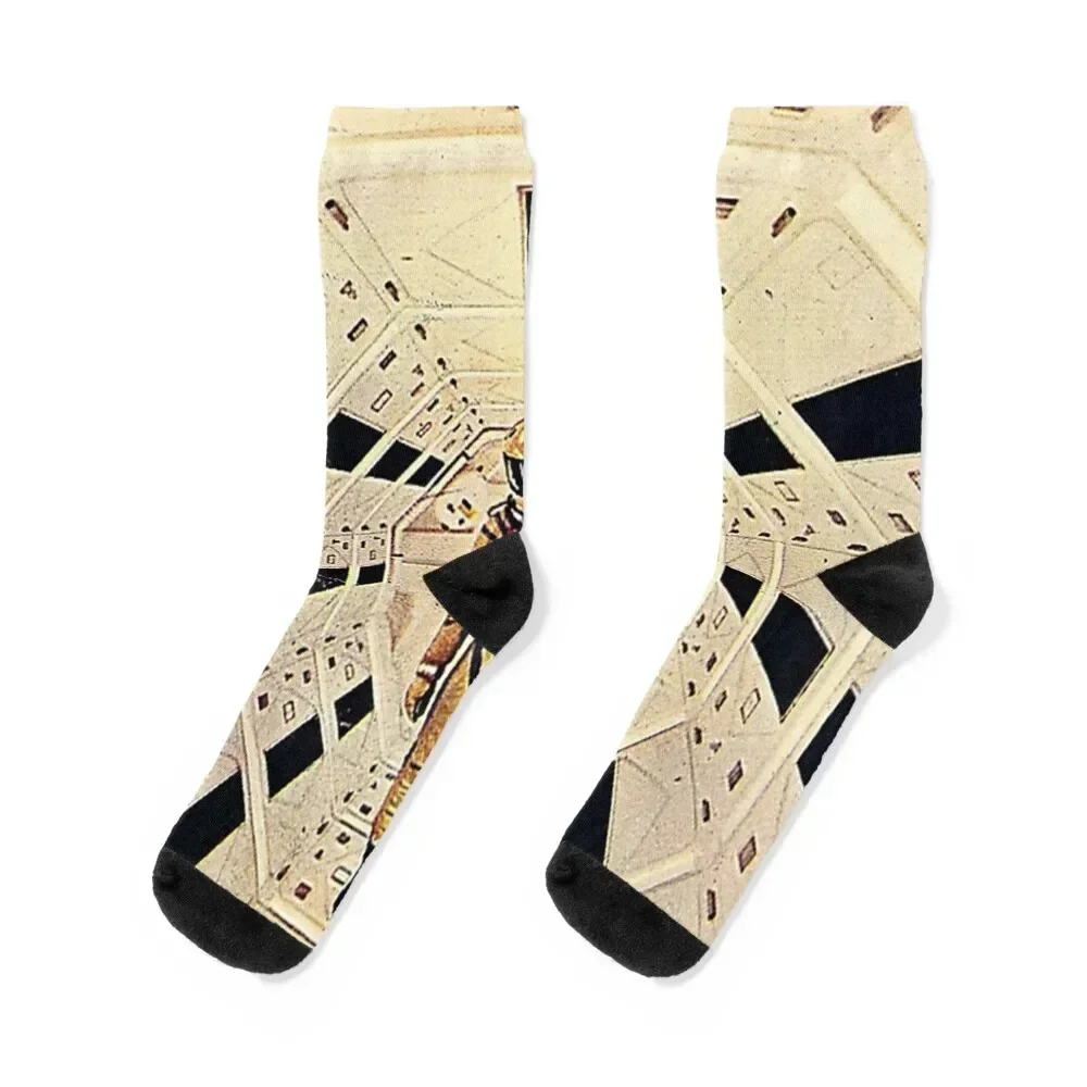 

Kubrick's Space Odyssey - Socks christmas stocking funny gift moving stockings Sports Socks Men Women's