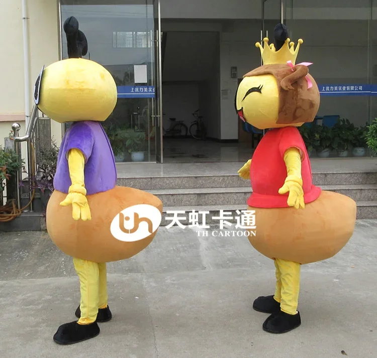 Christmas Ant Cosplay Mascot Costumes 6 Style Cartoon Apparel Cosplay Carnival Outfit Adult Size Christmas Party Suit