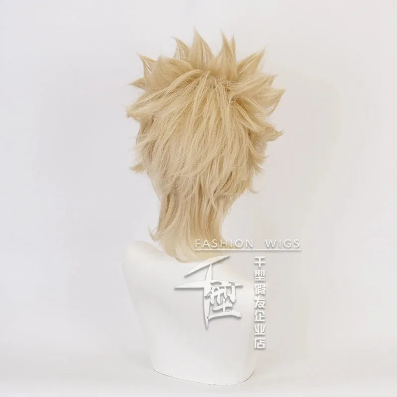 조조의 기묘한 모험 시저 앤소니오 Zeppeli 짧은 가발 코스프레 의상 내열성 합성 머리 JOJO 남성 여성 가발