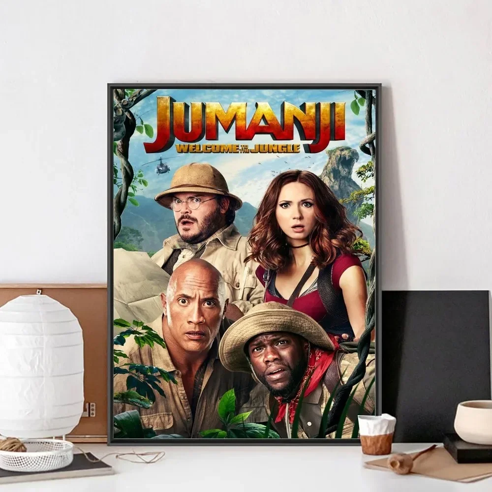 The Game Jumanji Poster Poster Kraft Club Bar Paper Wall Painting Room Decor For Wall Bedroom Study Painting Bedroom Stickers