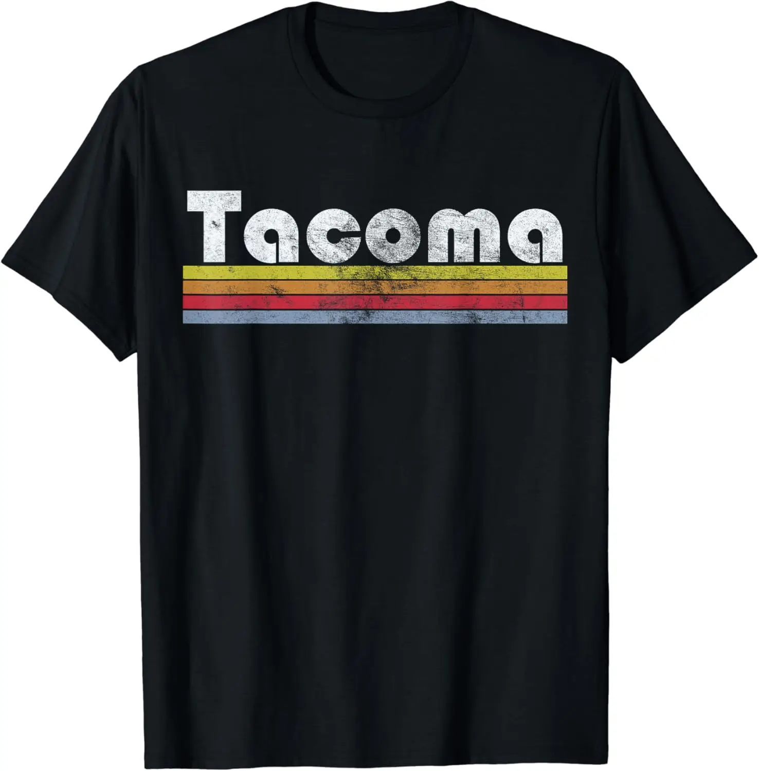 

Tacoma WA Retro Vintage Pride City 70s 80s Men Women Gift T-Shirt