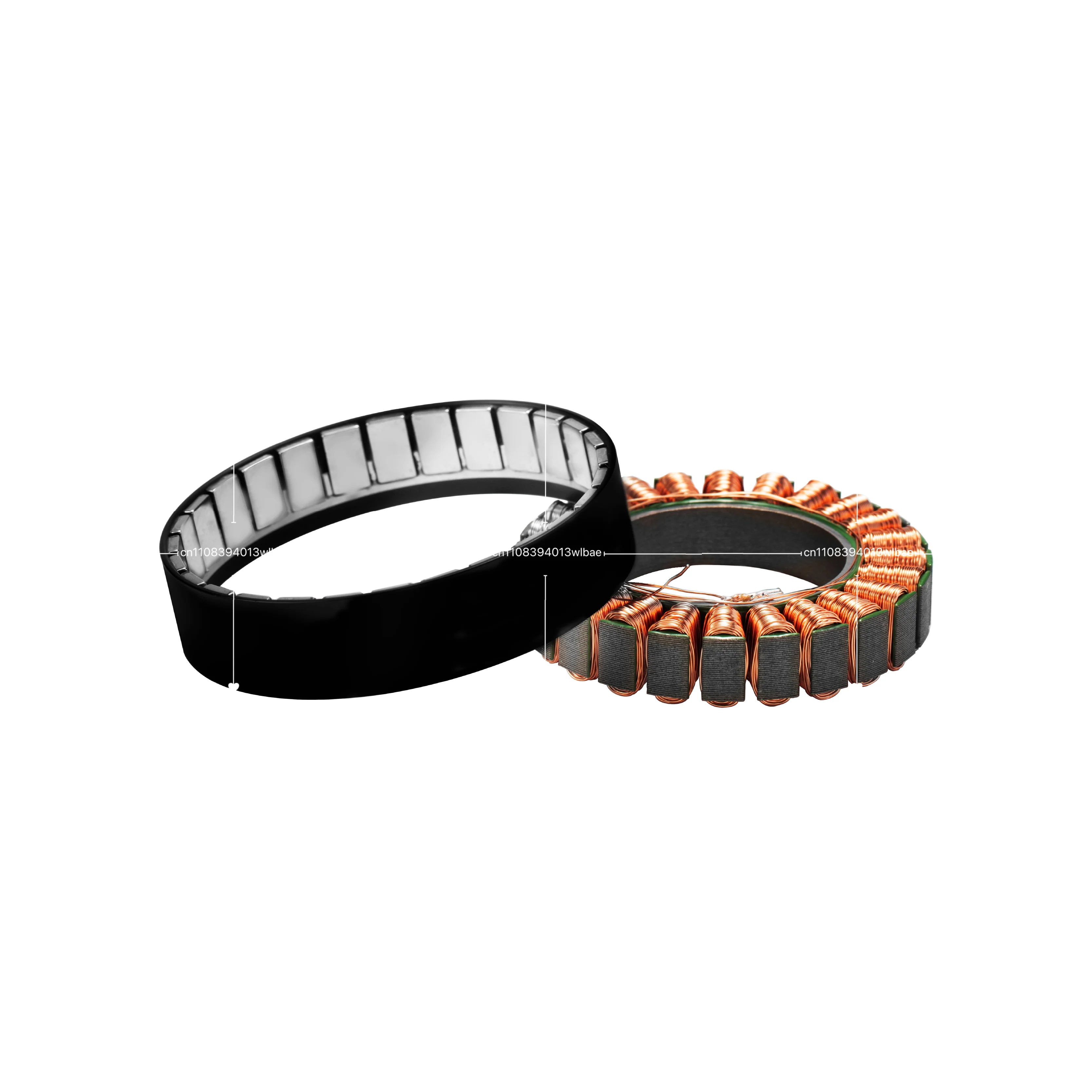 WK6010 Frameless Torque Motor Ultra-thin Large Aperture Turntable Brushless Motor Laser Welding LiDAR BLDC
