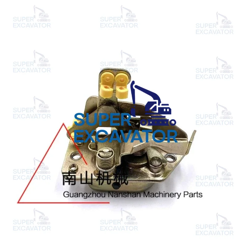 

For Komatsu WA320/380/470 Loader forklift door lock assembly external car door handles lock block inner handle