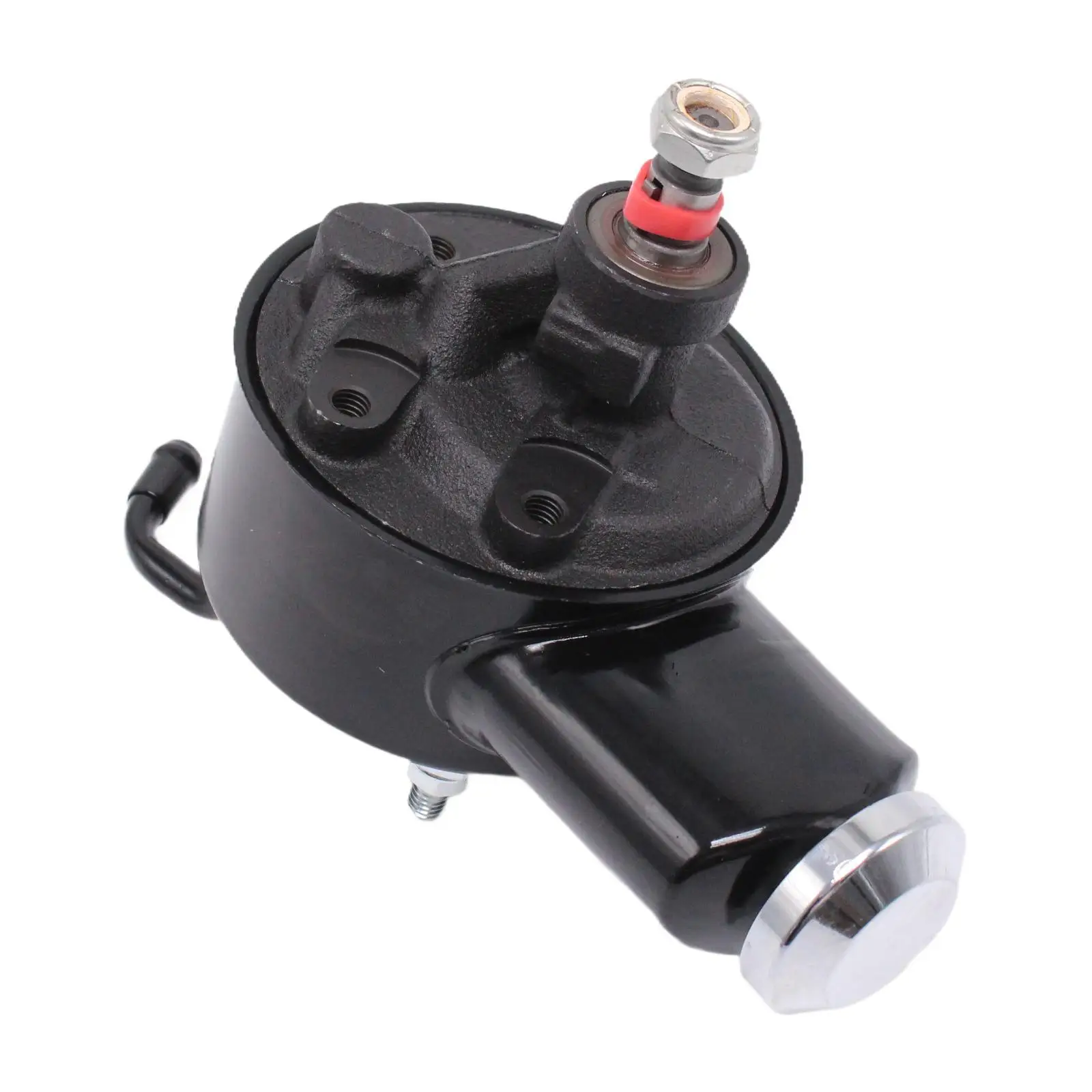 

Насос гидроусилителя руля в сборе, простая установка, черный металл, для запчастей Chevy C10 и ремонта классических двигателей