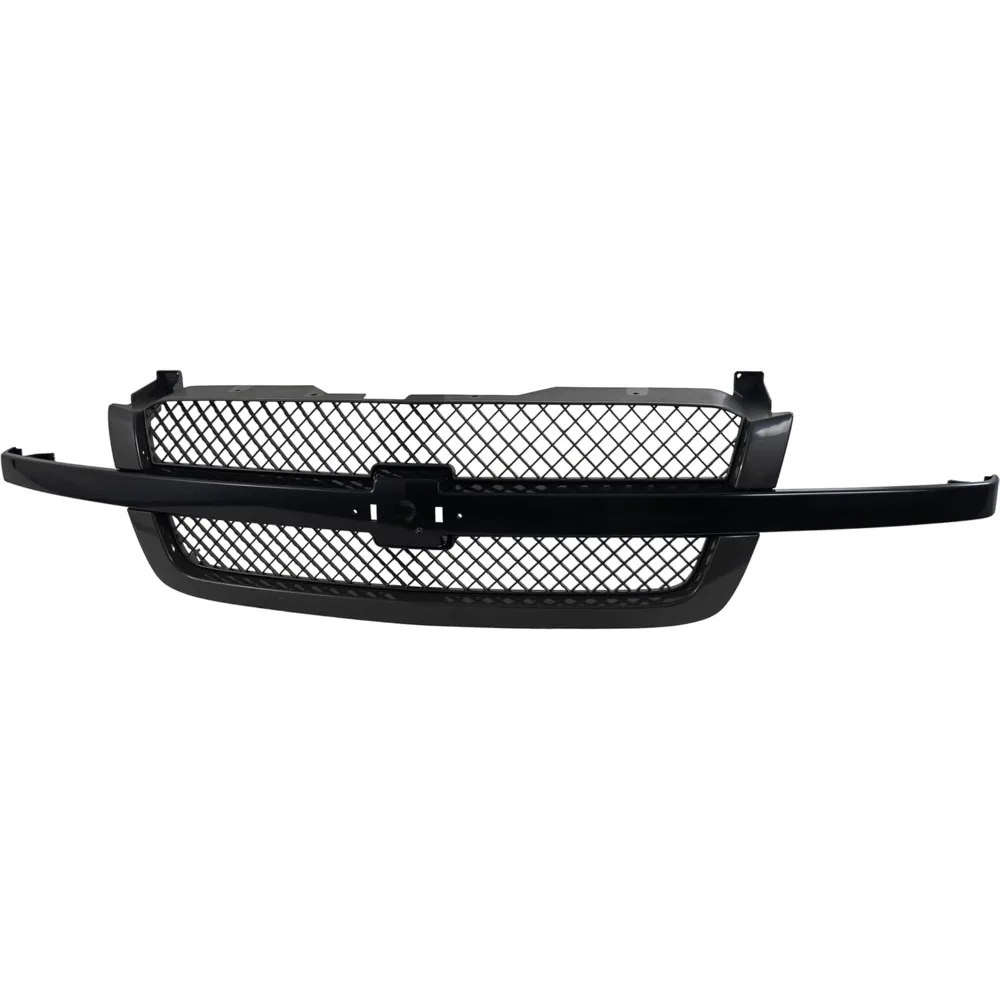 Front Grille Assembly For Chevrolet Silverado 1500 2003-2006, Silverado 1500 Classic 2007, SS Model, without Dale Ear