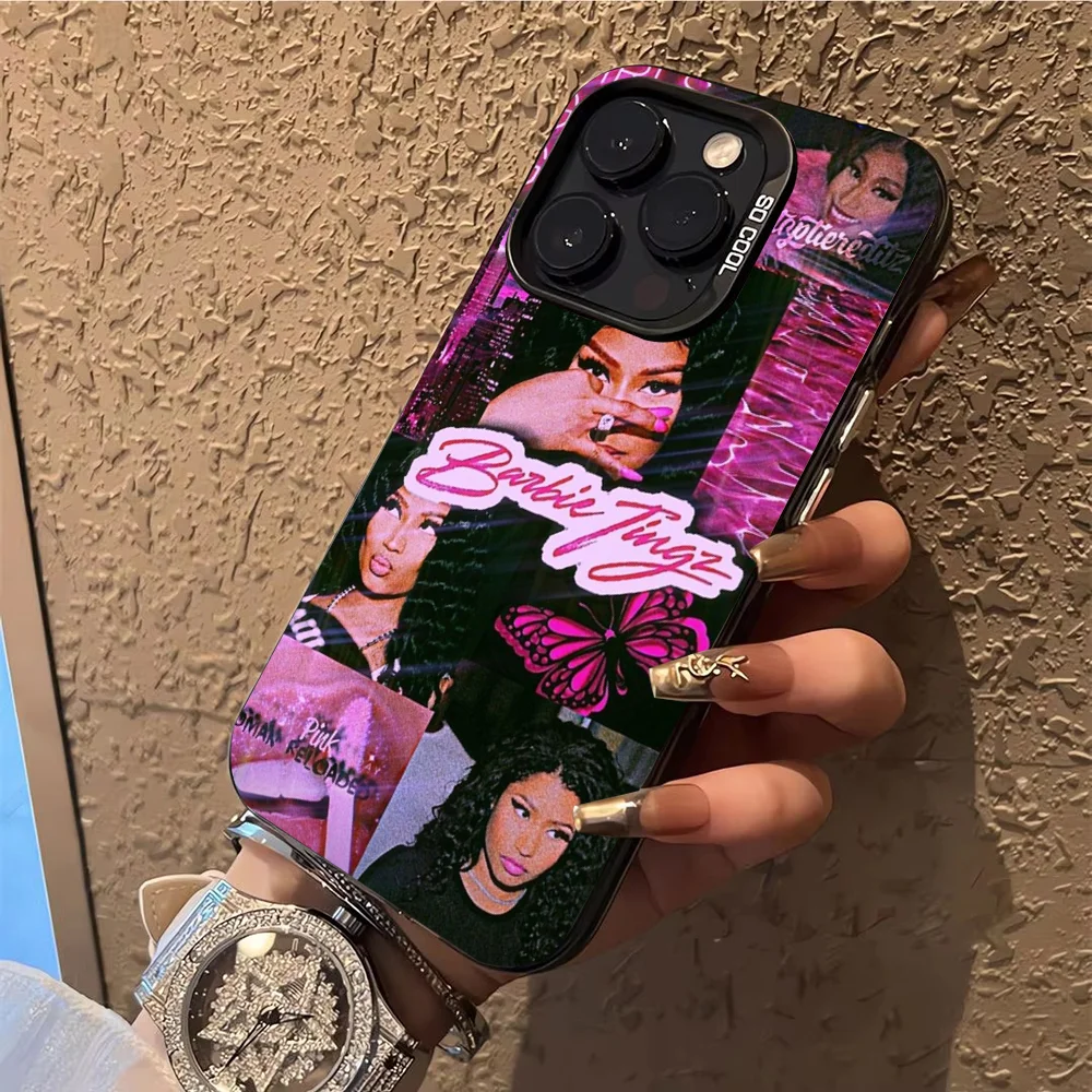 Hot Singer N-Nicki M-Minaj Phone Case  Phone Case For iPhone 14 16 15 11 12 13 Pro Max Mini Plus Shockproof Cover