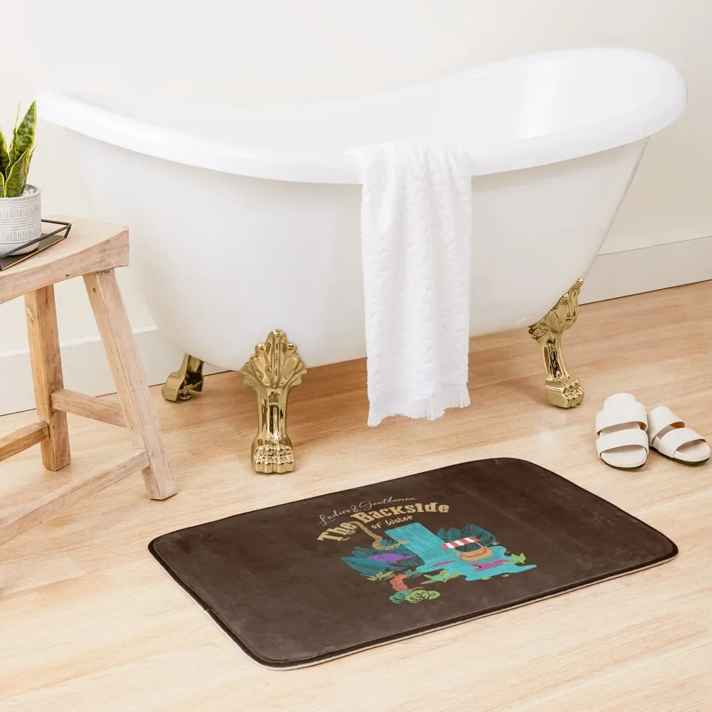 

Ladies & Gentlemen The Backside of Water Bath Mat Floor Toilet Bathroom Supplies Mat