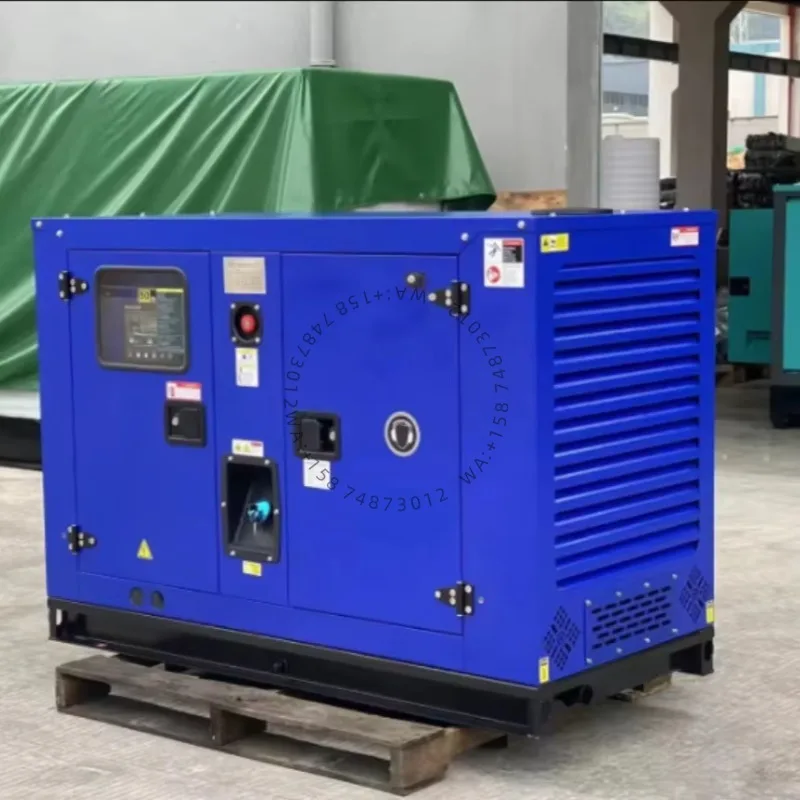 

Silent Die sel Generator Set With ATS Auto Start Rated Power 3-Phase Remote Start DC Output 20kw 25kva 30kva 40kva 50kva 30kw