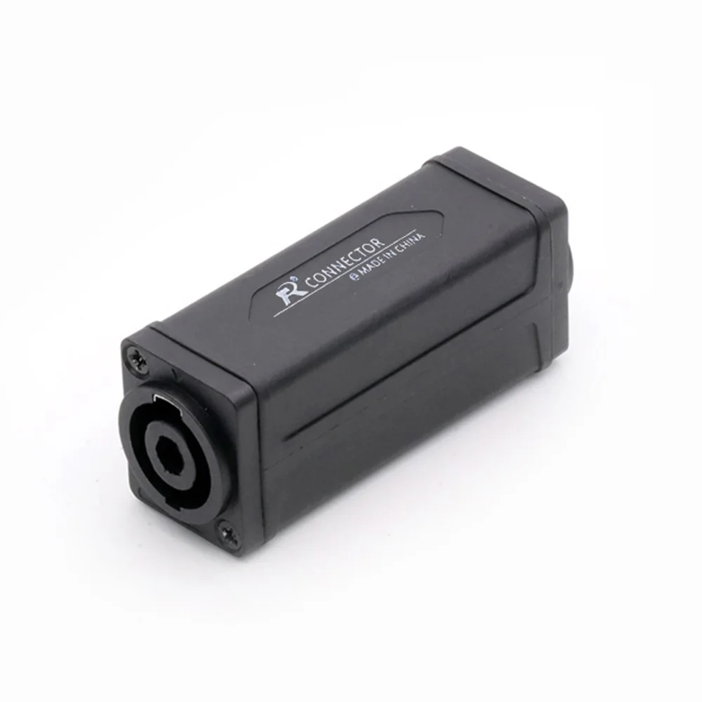 1pc New Arrival 4PIN Speakon/PowerCon Coupler Adapter Extender Audio Speaker Panel mount straight connector 4colors available