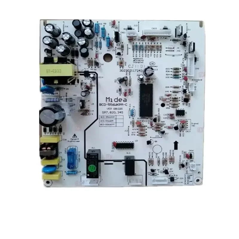 

New for Midea refrigerator motherboard BCD-555WKM556 computer board main control board 502301000095 power board
