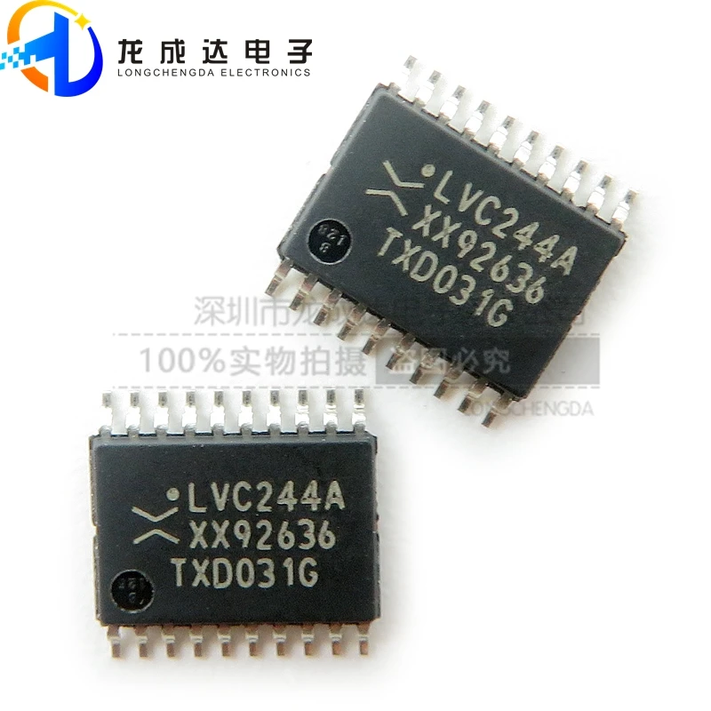 

30pcs original new 74LVC244APW LVC244A TSSOP-20 buffer/line driver non-inverting