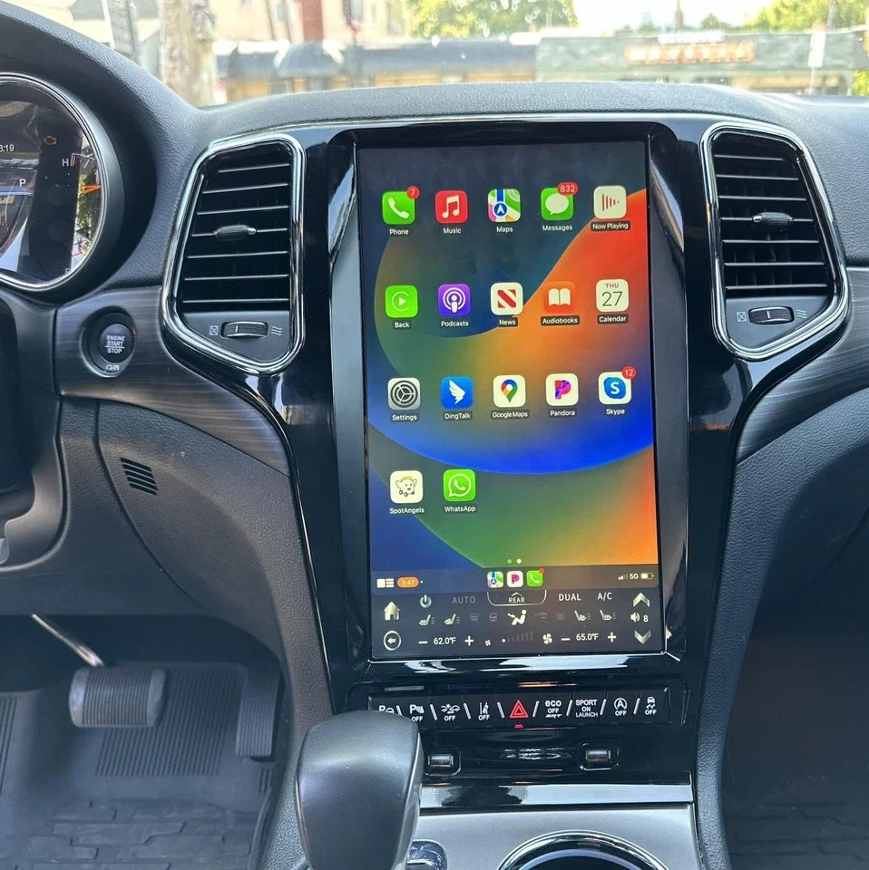 

Android 13 For Jeep Grand Cherokee 2010-2013 Car Radio Wireless Carplay Car GPS Navigation Multimedia Screen Video Player Stereo