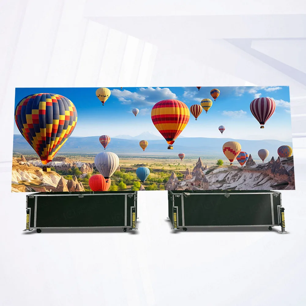 P3.91 Portable Mobile LED Wall Indoor Outdoor Hydraulic Display for Events Mall Retail Stores