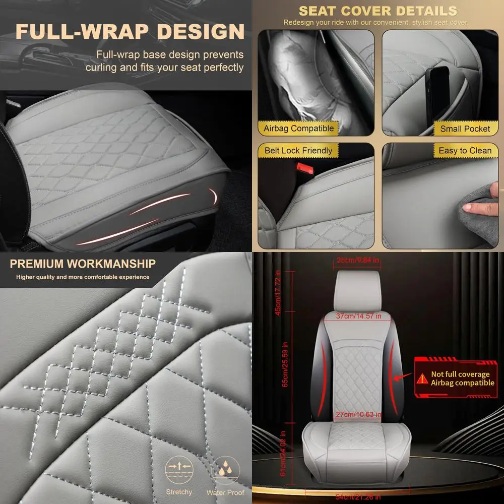 

Чехлы на передние автомобильные сиденья для Kia, кожаная водонепроницаемая защита сиденья на заказ Kia K4 K5 Seltos Carens Carnival NIRO Rio Cadenza, 2 P