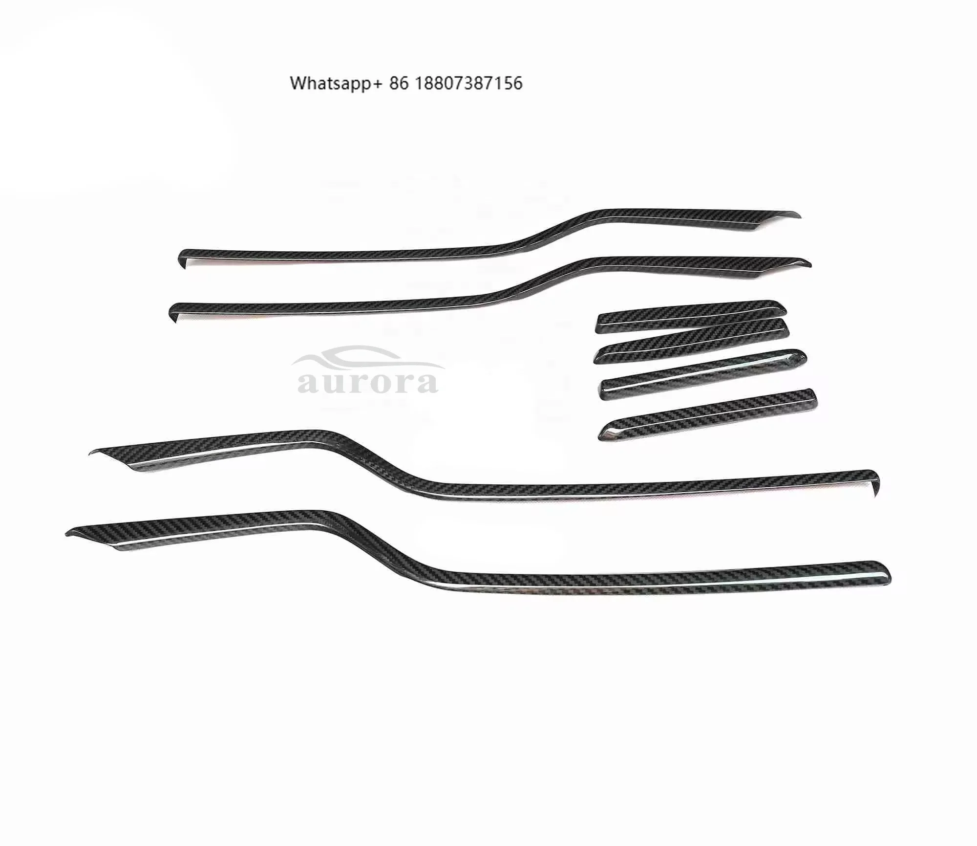 

Modified and Upgraded Inner Door Panel Suitable forTesla Model S 2012-2021 Dry Carbon Fiber Inner Door Panel