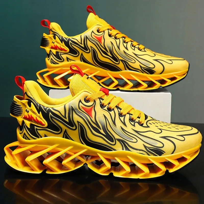 

Sneakers Man Flat Casual Mesh Breathable Tennis Shoes Fashon Thick Bottom Cushioning Sports Walking Shoes for Men Sneakers