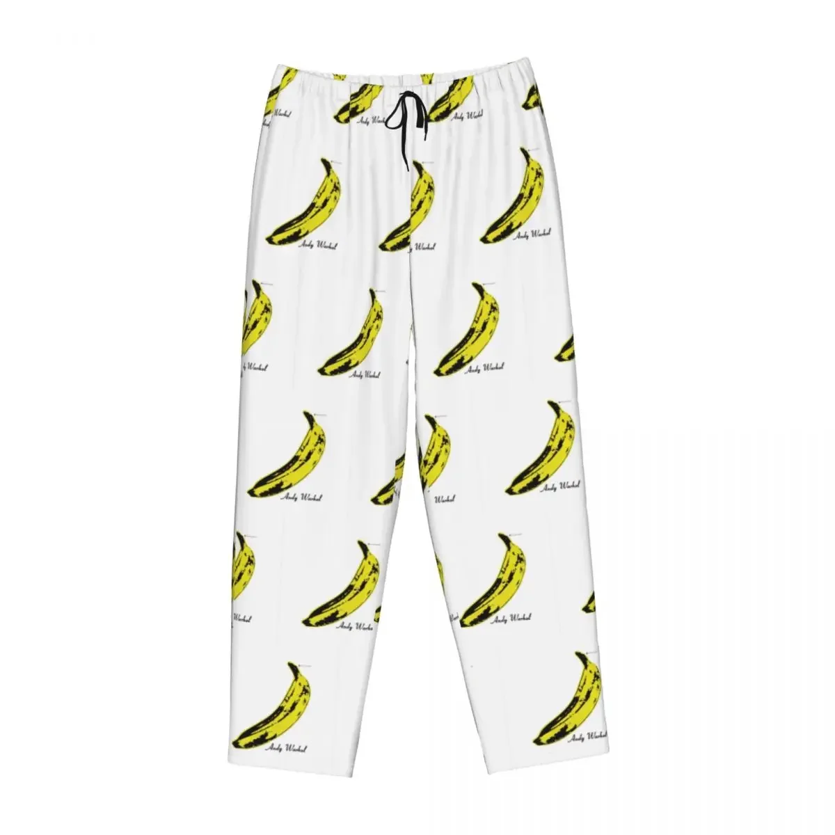 

Женские пижамные брюки Custom Andy Warhol Banana Velvet Underground с карманами для дома и сна