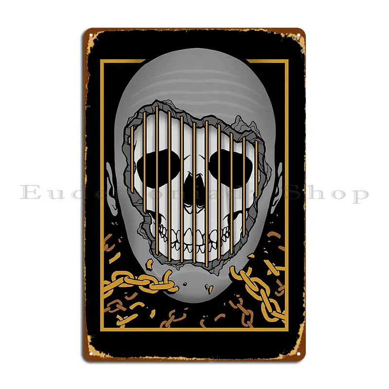 Prisoner Of Myself Metal Sign Customize Mural Custom Plaques Rusty Tin Sign Poster