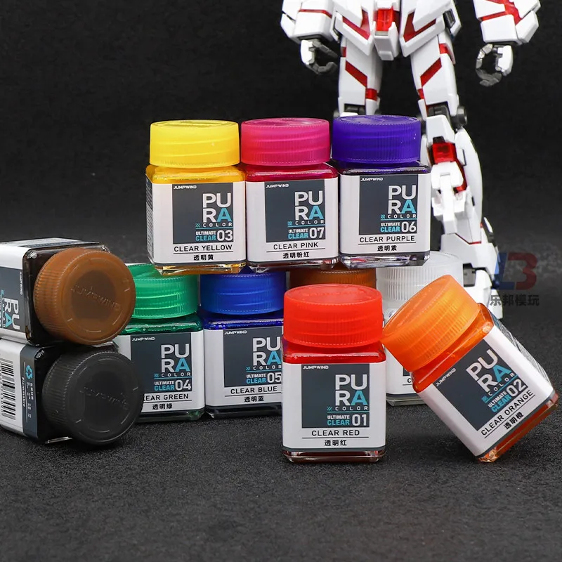 Oil Paint Transparent Color Handheld Military Colored Nitro Paint PC Transparent Red Transparent Blue Model