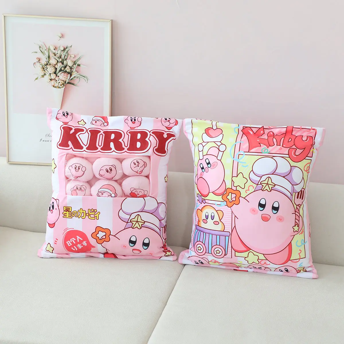 

Мультяшная звезда, искусственная игрушка, kirby, подушка для закусок, мягкая сумка для выражения, подушка для дивана, декоративная подушка, детские подарки