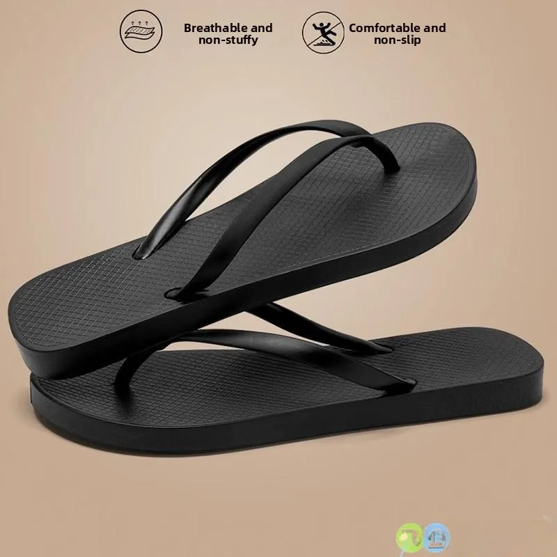 

Женские летние уличные модные шлепанцы с ремешком между пальцами, мужские нескользящие сандалии для ванной, душа и пляжа, удобные домашние тапочки