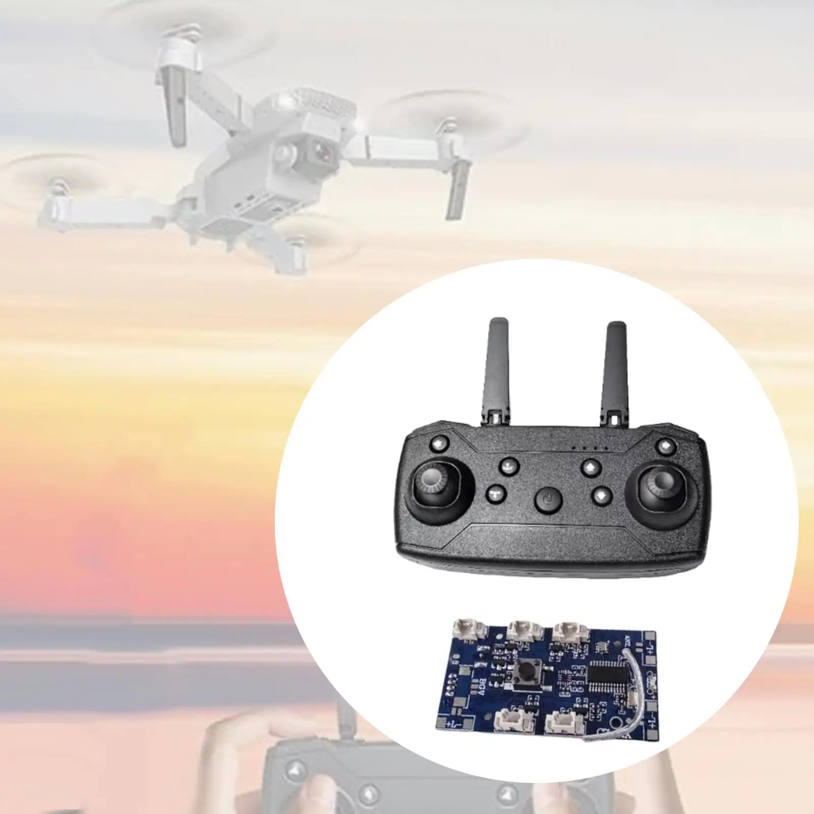 Drone Flight Controller Receiver Board RC Plane Accessories Replacement Parts for E88pro E88