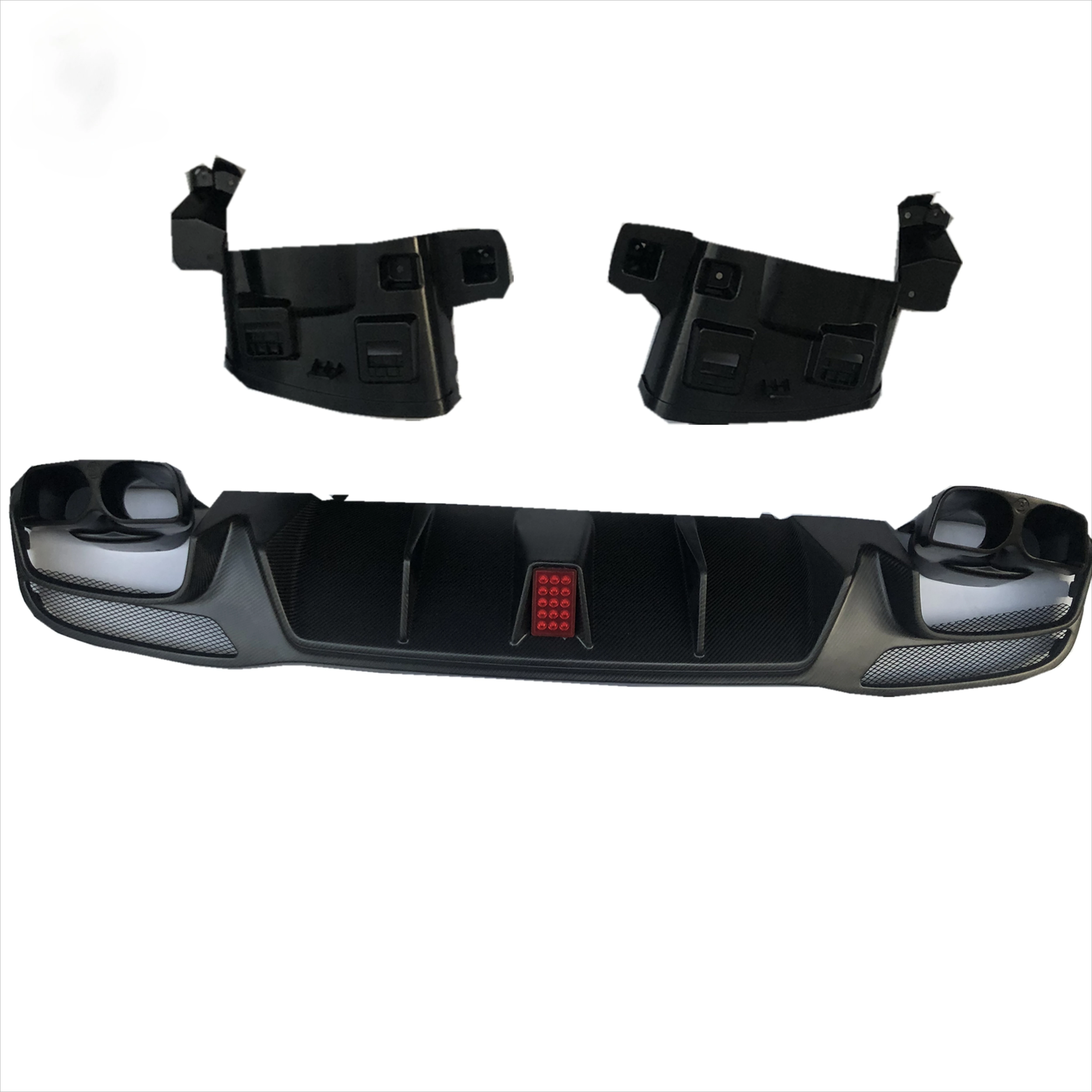 Diffuser Carbon Fiber Rear Splitter For Mercedes Benz Gle63s amg Gls63 Amg W166 Rear Diffuser