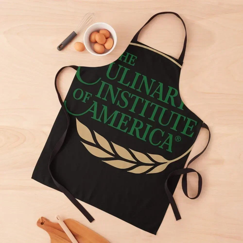 

Cia (the culinary institute of america) classic t shirt Apron Women's Dress Bib For Kitchen restaurant accessories Apron