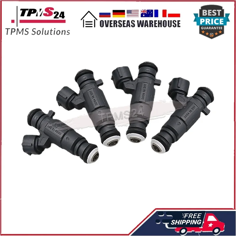 

4PCS Fuel Injectors For 2011-2017 Kia Rio 35310-03200 3531003200