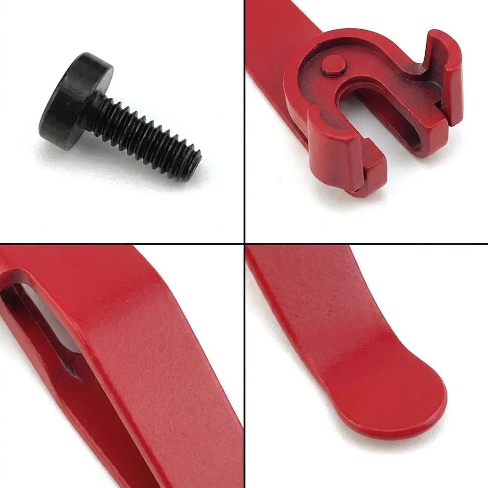 Precision Fit Pocket Clip for 91MM For Swiss Army Made with Stainless Steel and Plastic for Seamless Daily Integration