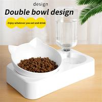 Feeding Bowl Automatic Refilling Small Medium-sized Dogs And Cats Pet Bowl Pet Bowl Double Bowl Pet Drinking Pet Cat Bowl