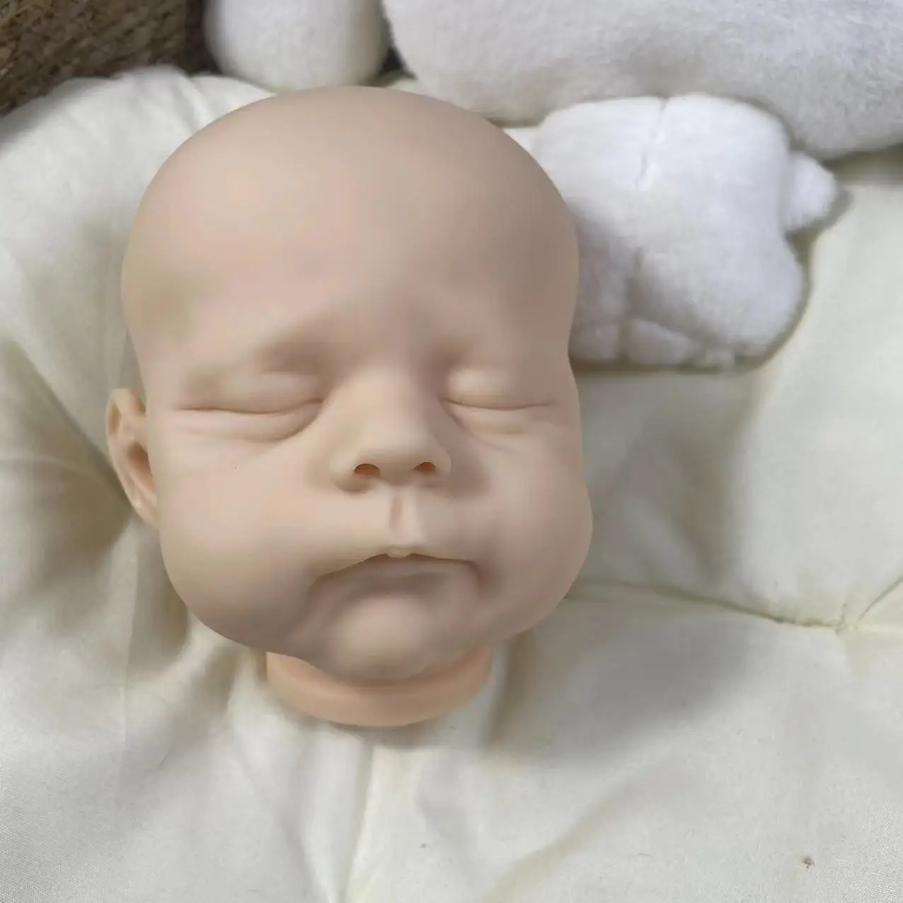 21 Inch Eric/Erica Reborn Vinyl Pop Kit Levensechte Onbeschilderde Pasgeboren Baby Schimmel Pop Delen Met Doek Lichaam