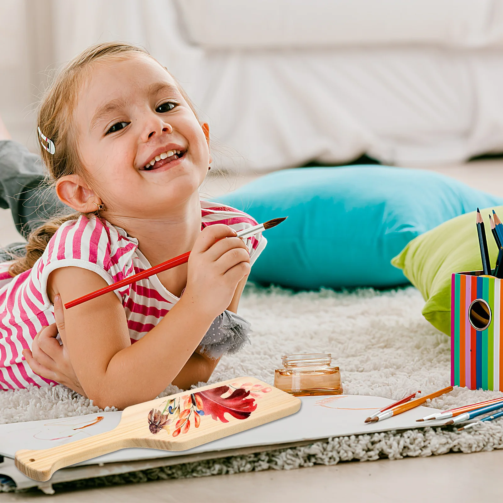 

2Pcs Greek Paddles Premium Unfinished Wooden Paddles Smooth Edges No Cracks Perfect for DIY Crafts Wall Art Decoration