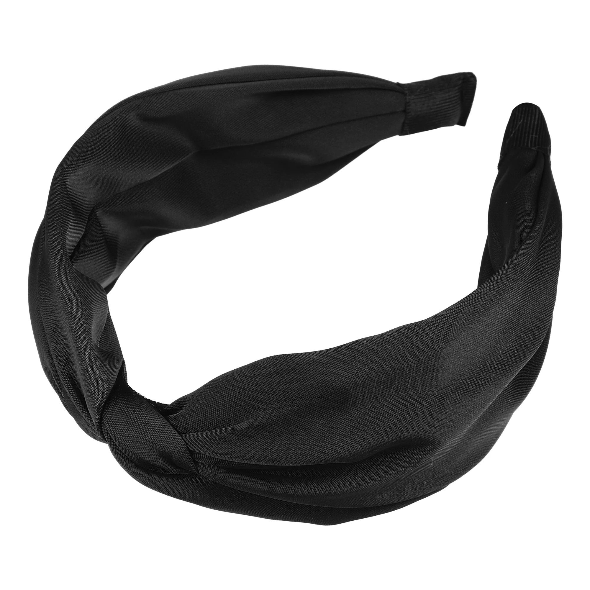 

VOCOSTE Fashion Solid Hair Hoop Headwear Cloth HairBands Headdress Make up Women Wide Headband Girls Styling Accessories