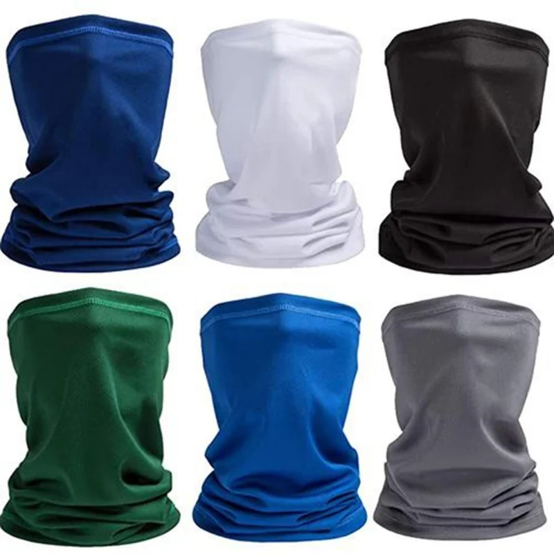 

Sun UV Protection Neck Cover Mask Scarf Dust-proof Bandana Balaclava Helmet Fishing Hiking Cycling 6PCS