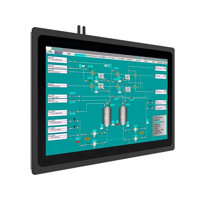 10/12/15Inch Industrial Control All-in-One Industrial Android Tablet Embedded Touch Capacitive Touch AIO Machine