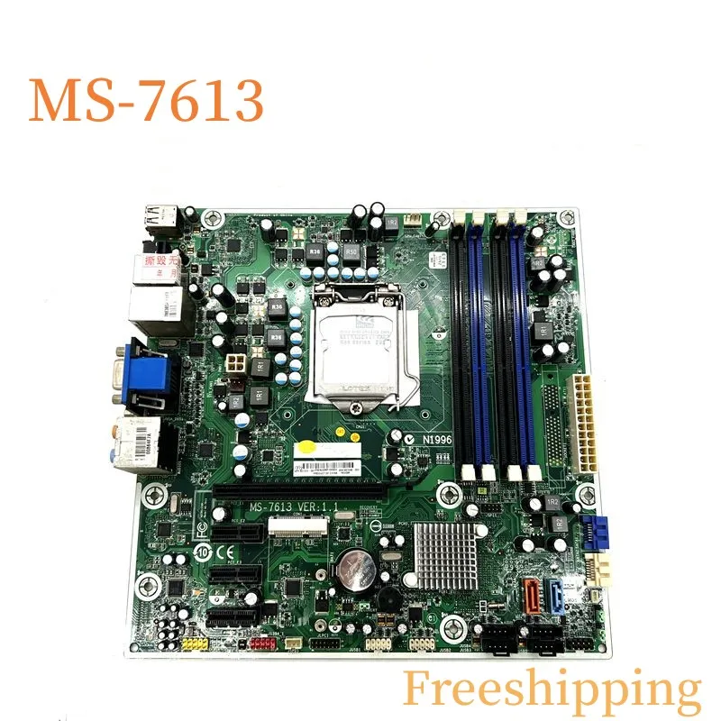 

601312-001 For HP 3130 7100 Motherboard MS-7613 601048-001 Mainboard 100% Tested Fully Work