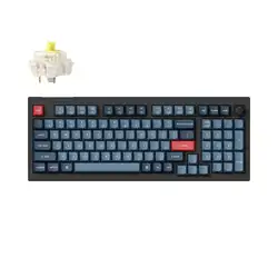 Keychron V5 Max QMK/VIA Wireless Custom Mechanical Keyboard RGB Backlight Gateron Jupiter Switch Double-shot PBT Keycaps