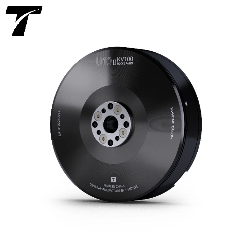 T-MOTOR U10II KV100 IP45 Low Wholesale Price Brushless 1600W 10kg 20kg 30kg Bldc Motor Drone